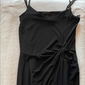 Forever 21 Black Asymmetrical Dress